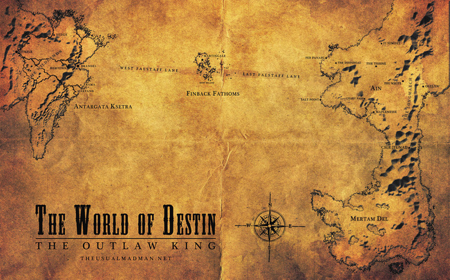 Map of Destin